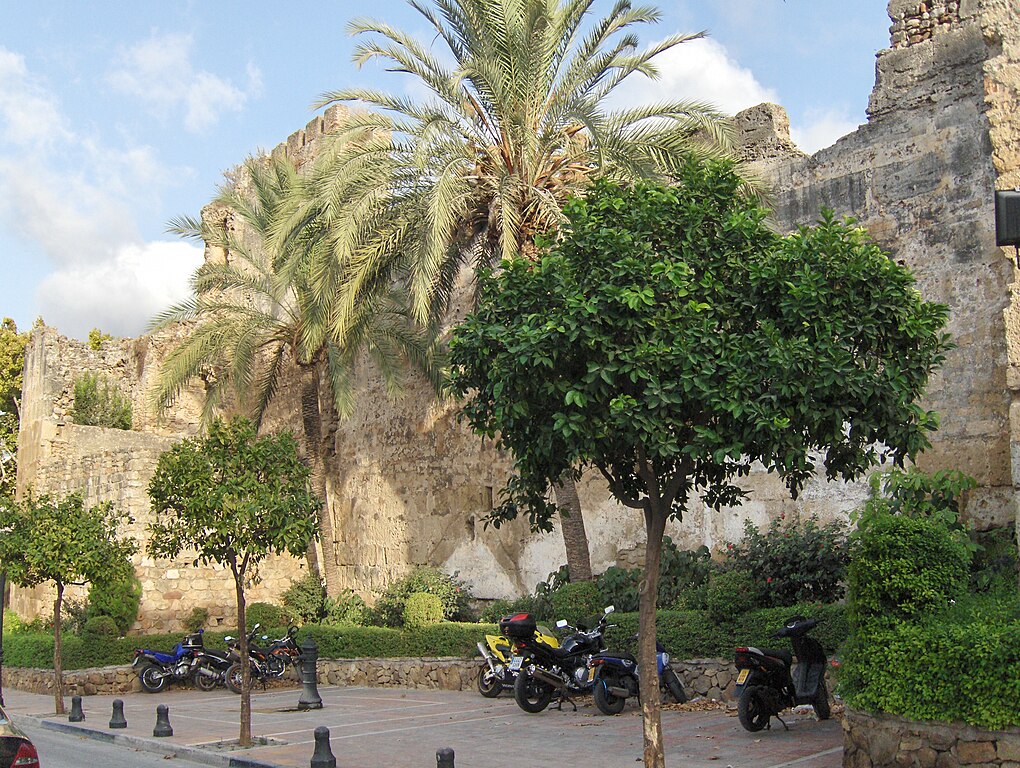 Moorish defensive walls of Marbella