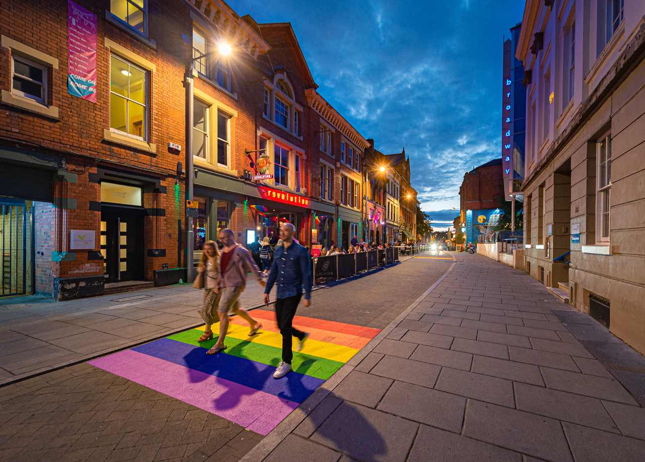 Rainbow Road in Hockley