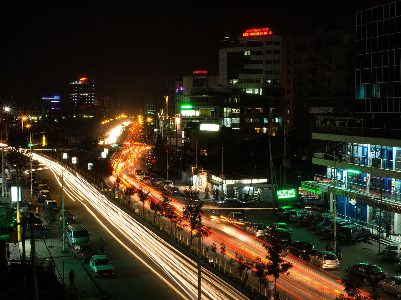 Addis Ababa by night