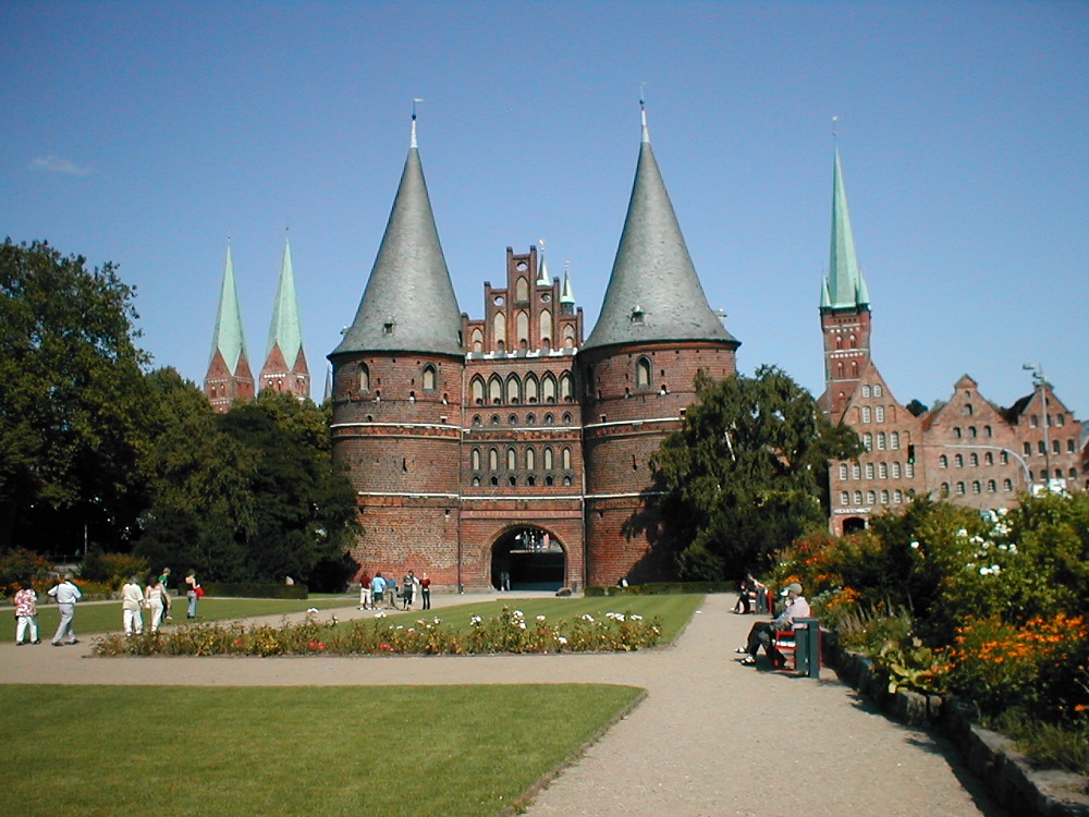 Holstentor gate Lubeck