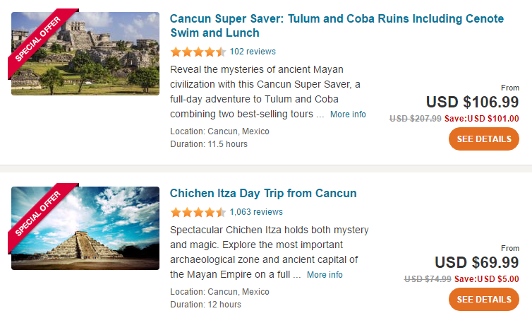 Cancun tours